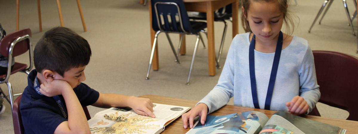 kids reading