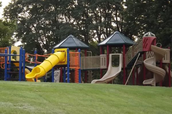 Our newly upgraded playground