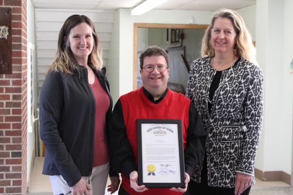 Presenting the senate proclamation
