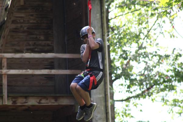 Ziplining at MSR23